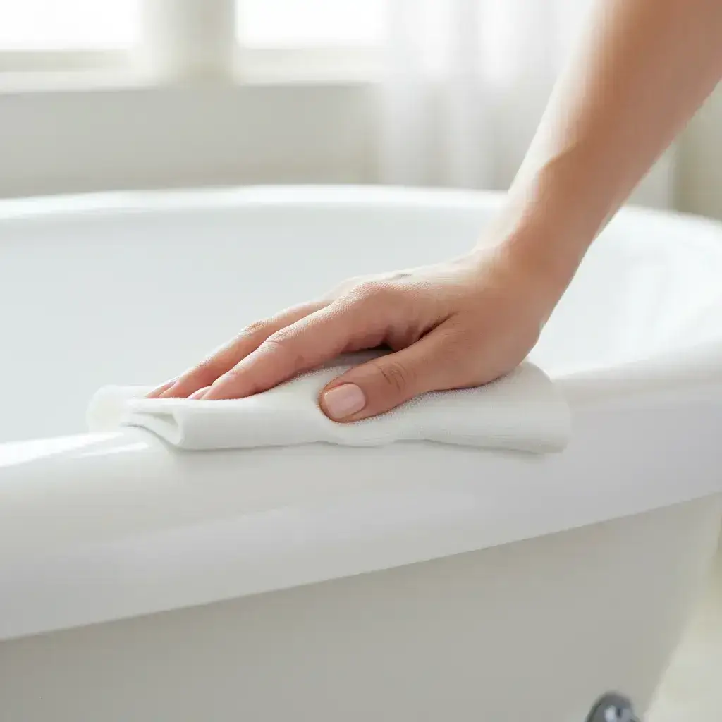 Уход за ванной после покрытия акриловой эмалью